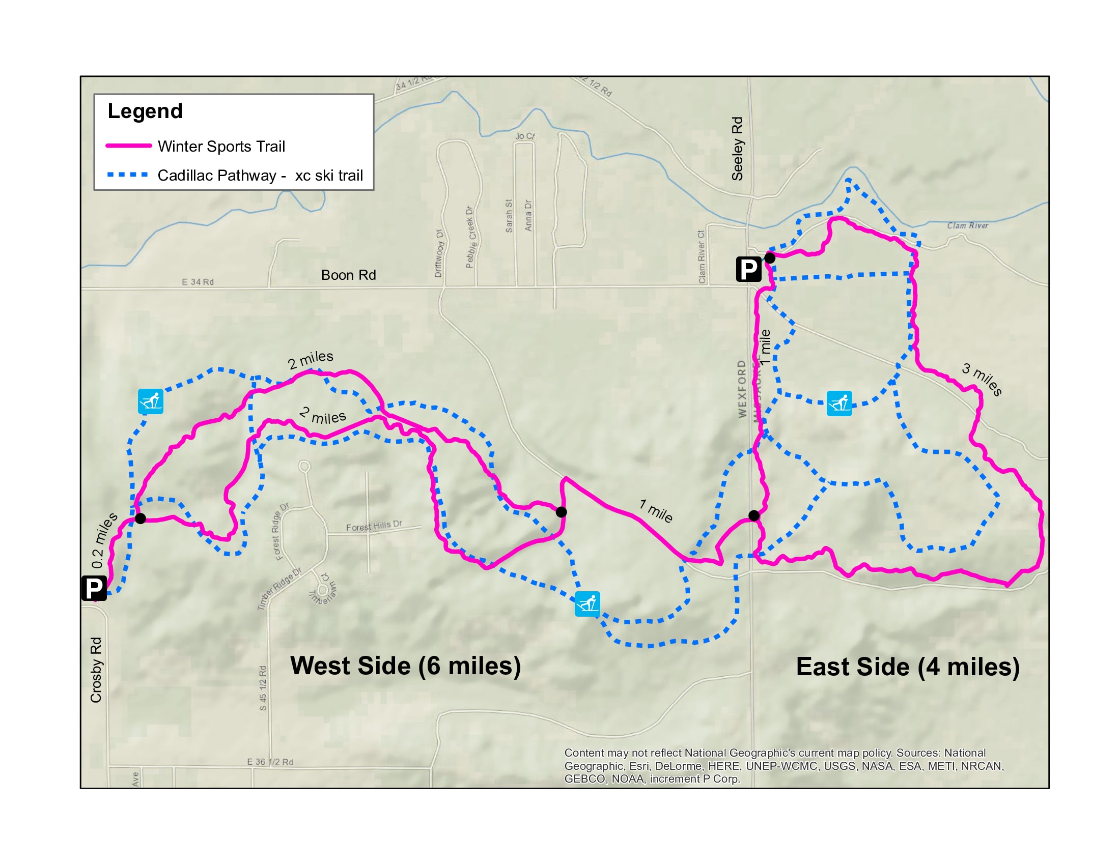 Trail map